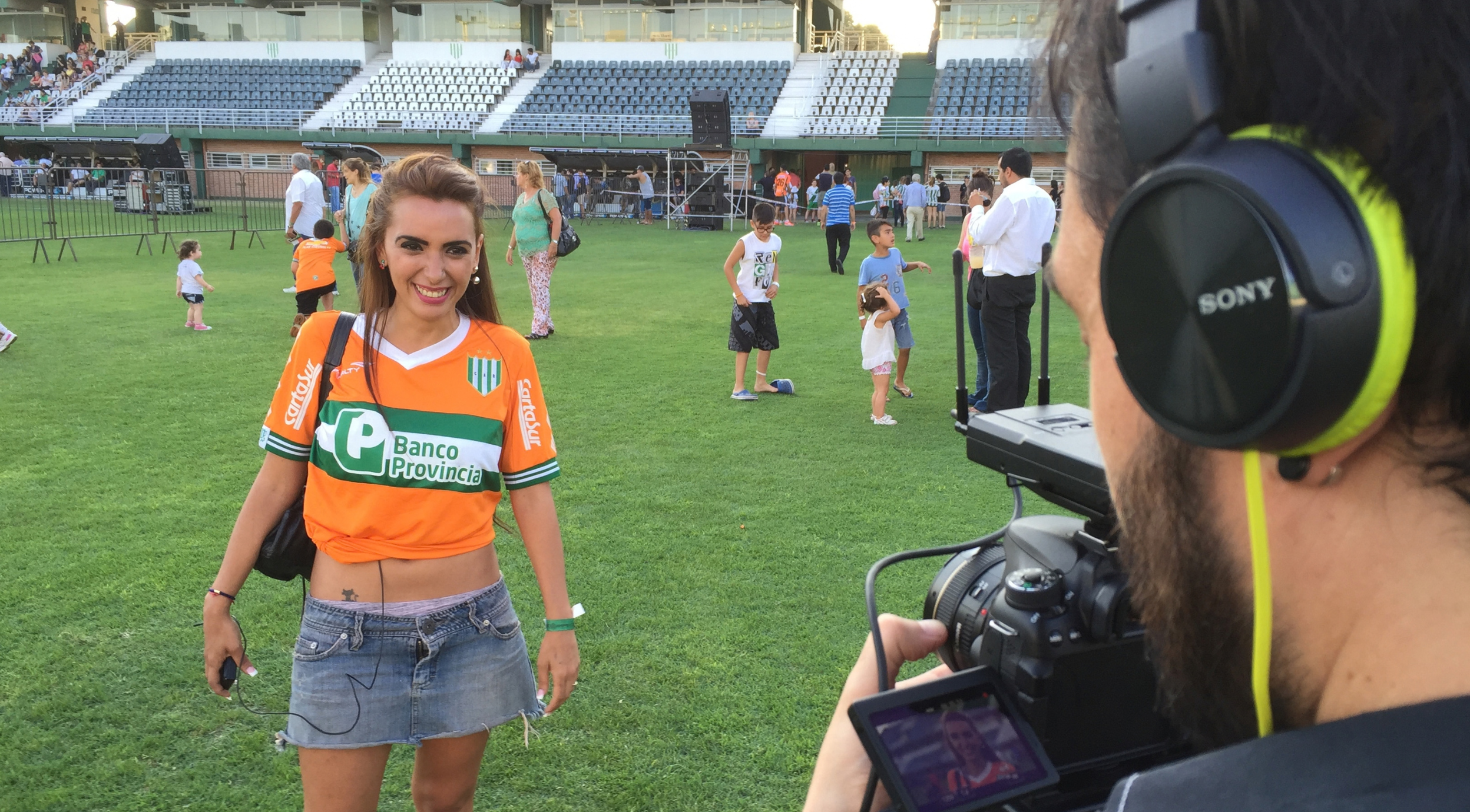 Album de fotos de Gery en actividades de Banfield (reemplazar por foto real)